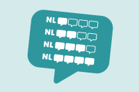 vier niveaus taaliconen